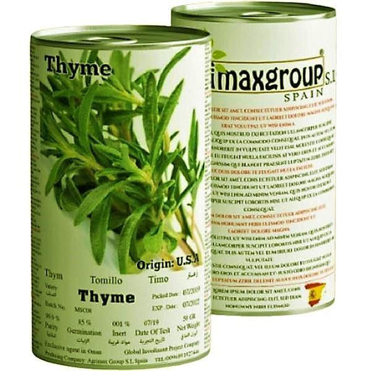 Thyme Seeds Tin