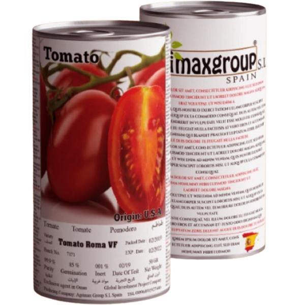 Tomato Roma VF Seeds Tin