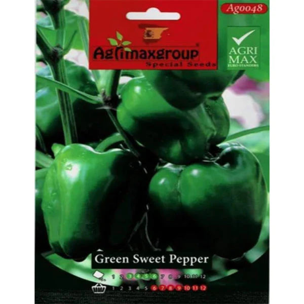 Green Sweet Pepper Agrimax seeds