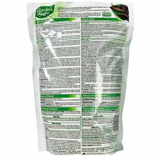 Garden Safe Slug, Snail Bait 2LB