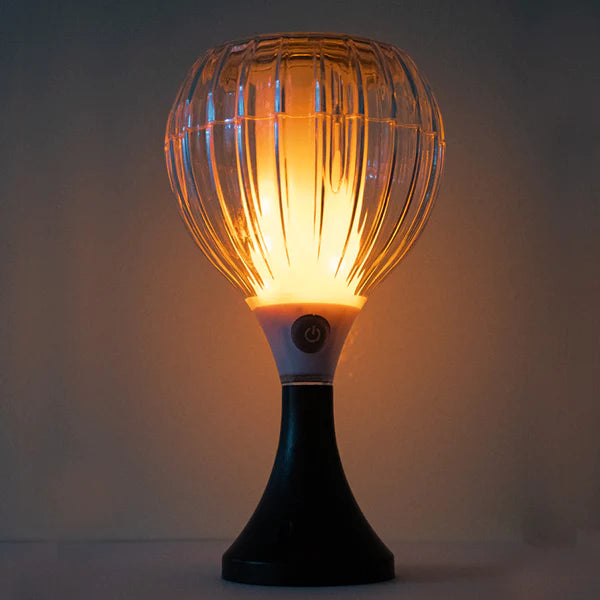 Finger Touch Solar Flame Light