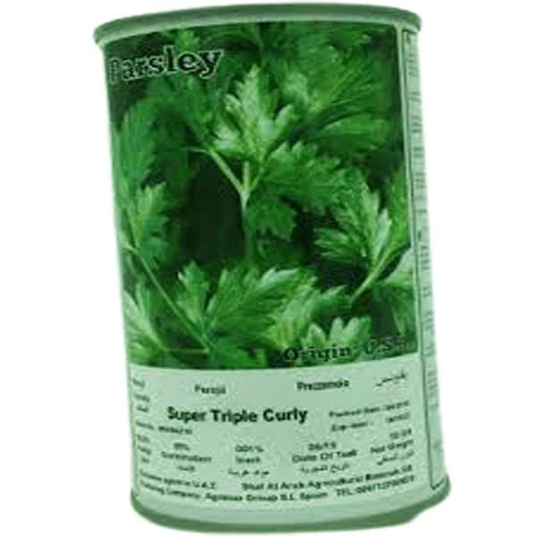 Super Triple Curly Parsley Seeds Tin