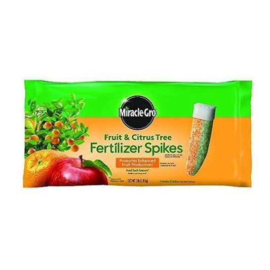 Miracle-Gro Fruit & Citrus Fertilizer Spikes
