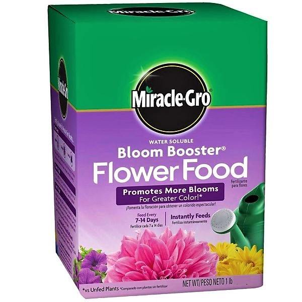 Miracle-Gro Water Soluble Bloom Booster Flower Food