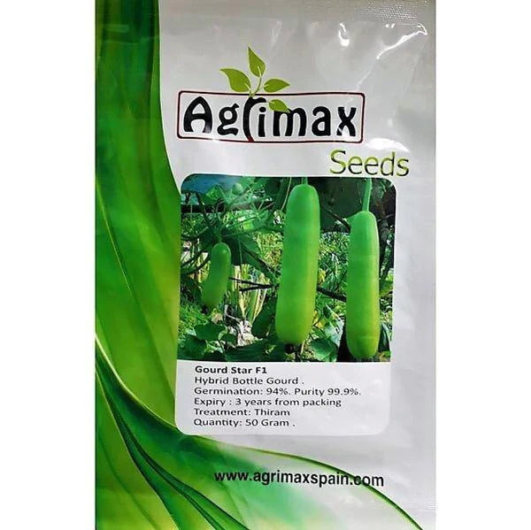 Gourd Star Bottle Gourd F1 Premium Quality Seeds