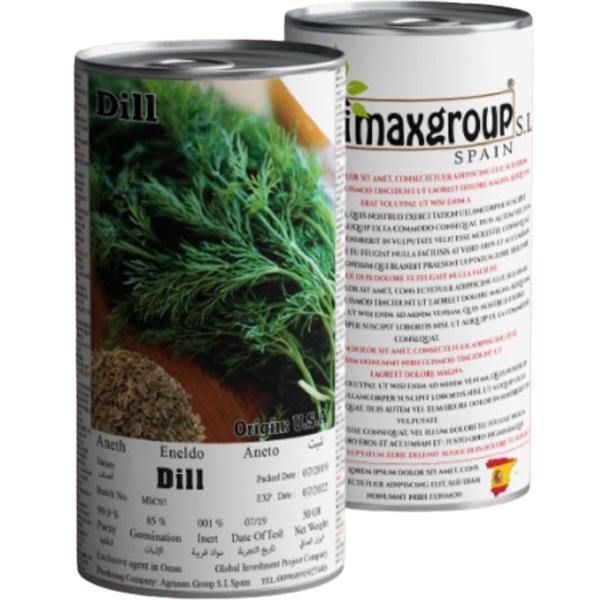 Dill Seeds Tin