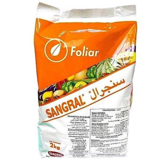 Sangral NPK and Micronutrients Fruits and Flowers Fertilizer