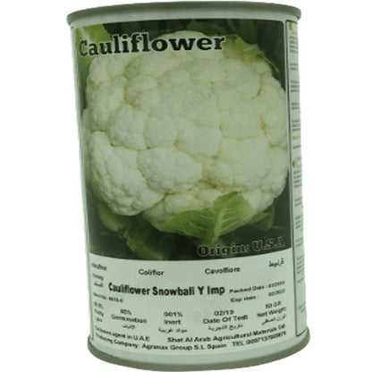 Cauliflower Snowball Seeds Tin