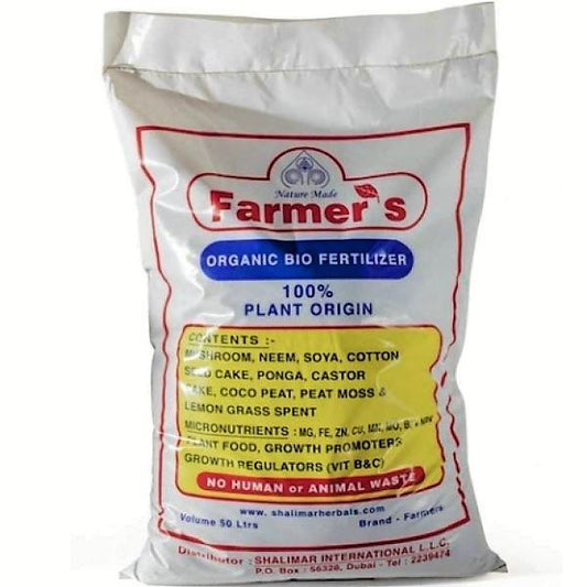 Farmer’s Organic Bio Fertilizer, 100% Plant Base