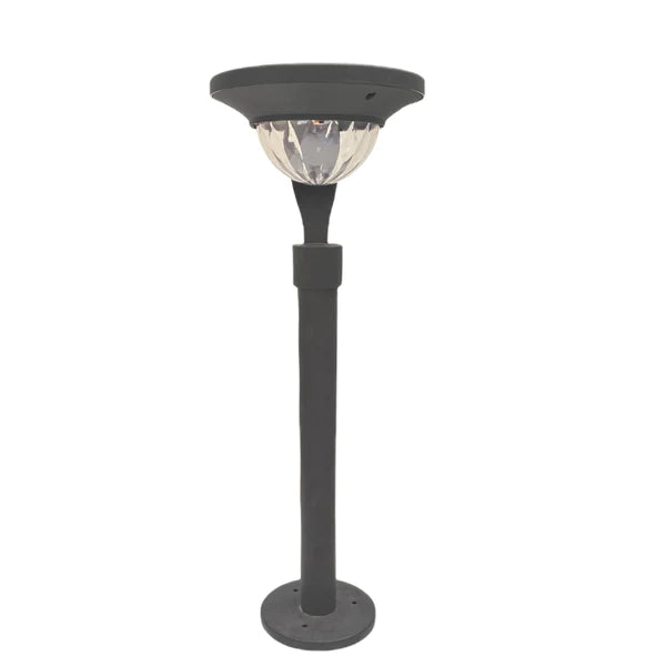 Solar Bolard Lamp Dark Coffee