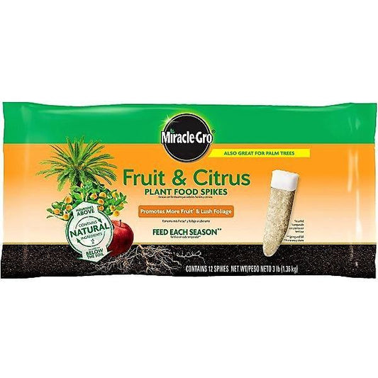 Miracle-Gro Fruit & Citrus Fertilizer Spikes
