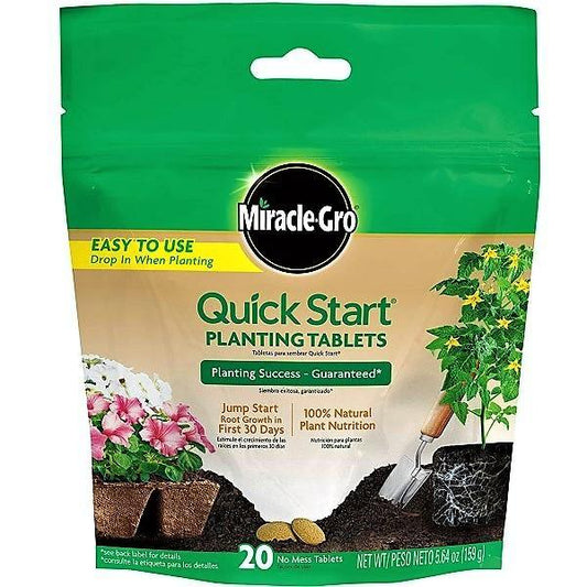 Miracle-Gro- Quick Start Planting Tablets