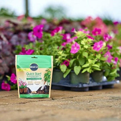 Miracle-Gro- Quick Start Planting Tablets