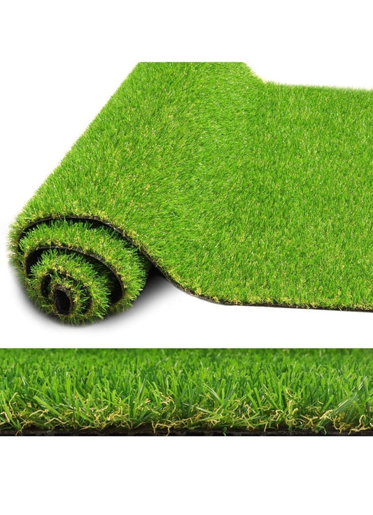 Ecvv Artificial Grass Carpet Green